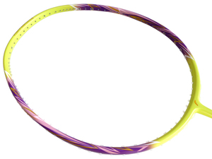 ◆FLEX POWER◆SPEED BOOSTER 100 PURPLE/LIME◆7U◆超軽量◆MAX30LBS◆バドミントンラケット◆パープル/ライム◆紫/黄緑