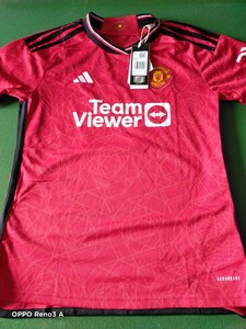 ワケありMANCHESTER UNITED HOME Jersey 女性用サッカーシャツ (S)