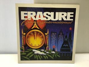 試聴済 LP ERASURE／イレイジャー Crackers internatiomal／クラッカーズ・インターナショナル 英国 エレクトポップ