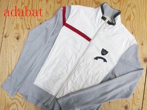 ★アダバット adabat★メンズ トラックトップジャケット フロント切替デザイン★R60915025A