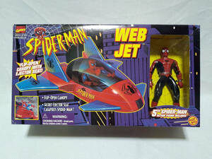 定形外可 トイビズ 1997年 スパイダーマン ウェブジェット SPIDER-MAN WEB JET TOYBIZ マーベル アベンジャーズ スパイダーバース