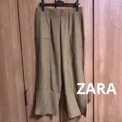 ZARA ザラ レーヨン ワイドパンツ