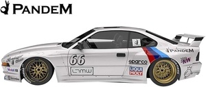 【M’s】BMW E31 8シリーズ (1990y-1999y) PANDEM サイドスカート 左右／／FRP製 パンデム エアロ サイドステップ 840Ci 850i 850CSi