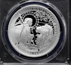 PCGS　PR69　セントヘレナ　ウナ&ライオン 2022 銀貨