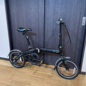 DAHON CURVE D7 ダホン 16インチミニベロ SHIMANO 1X7S 折りたたみ自転車 チェーン新品！