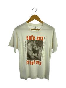 Vintage/90s/STEVEN MEISEL/safe sex is hot sex/Tシャツ/SIZE:M