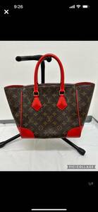 【LOUIS VUITTON】フェニックスPM　モノグラム　フェニックス　レッド　赤　ハンドバッグ　レディースカバン　RA-11