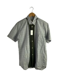 COMME des GARCONS SHIRT◆半袖シャツ/M/コットン/BLU/S18086