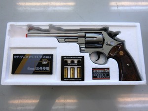 ＜ 極 美 品 ＞CROWN MODEL クラウンモデル S＆W M629．44MAGNUM ６インチ ステンレスタイプ ガスリボルバー　対象年齢１８才以上