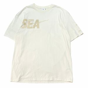 WIND AND SEA ウィンダンシー x PUMA Print T-Shirts アイボリー サイズ:XL