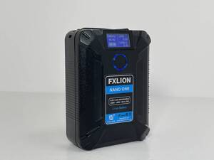 【良品】FXLION NANO ONE 14.8V 50Wh 小型軽量のVマウントバッテリー！モバイルバッテリーとしても使える エフエックスライオン ナノワン