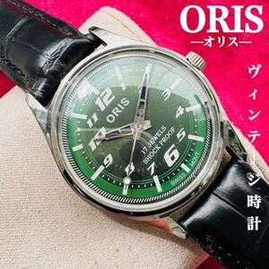 ORIS/オリス★【整備済み】超美品・稼働品/ヴィンテージ/スイス/ 17J/メンズ腕時計/アンティーク/機械式手巻き/アナログ/革ベルト136