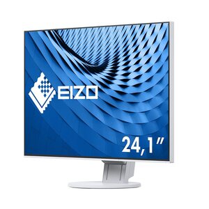 【中古】EIZO FlexScan 61cm（24.1）型カラー液晶モニター FlexScan EV2456 ホワイト