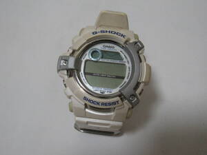 ジャンク CASHO カシオ G-SHOCK ジーショック G-LIED GL-130TC-7MJF パールホワイト サーフ トリプルクラウン HAWAII 腕時計 2001