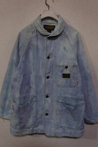 NEIGHBORHOOD SHIPYARD C-JKT size S ネイバーフッド デニム カバーオール ジャケット ダメージ リペア加工