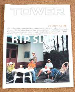 超貴重！◆リップスライム◆非売品冊子◆TOWER 128 2002◆表紙&ロングインタビュー◆新品美品◆TOKYO CLASSIC◆RIP SLYME