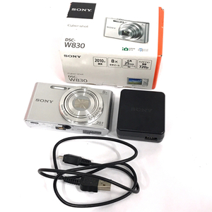 1円 SONY Cyber-shot DSC-W830 3.3-6.3/4.5-36 コンパクトデジタルカメラ 光学機器