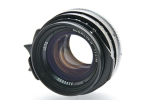 Leica LEITZ SUMMILUX-M 35mm F1.4 2nd 第2世代 ブラック Mマウント SN.3395533 1986年製 ライカ ズミルックス 大口径 ■25055