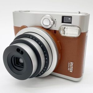 ■元箱付きの極上品■ FUJIFILM 富士フイルム チェキ instax mini 90 ブラウン INSTAX MINI 90 BROWN