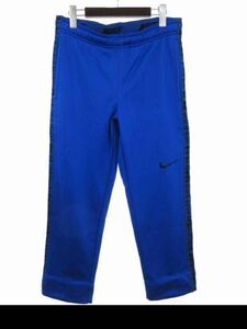 ナイキ NIKE トレーニング トラックパンツ ジャージ 624566-480 裏起毛 青 XL