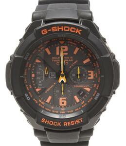 訳あり カシオ 腕時計 GW-3000B G-SHOCK ソーラー ブラック メンズ CASIO