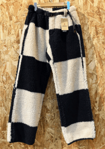 ★GRAMICCI CHECKERED SHERPA PANT / SIZE.M