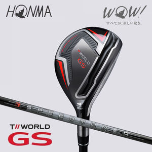 HONMA　T//WORLD 『 GS 』 4UT × SPEEDTUNED 48 (R)　新品