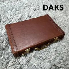 DAKS ダックス 名刺入れ カードケース レザー ユニセックス