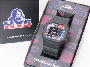 ◎ G-SHOCK ◎　カシオ　DW-5600　HYSTERIC GLAMOUR　ヒステリックグラマーコラボ　ブラック　◎未使用