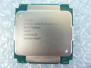 1NII // Intel Xeon E5-2697 V3 2.6GHz SR1XF Haswell-EP C1 Socket2011-3(LGA) MALAY // Fujitsu PRIMERGY BX2560 M1 取外