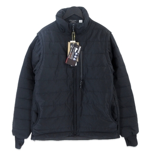 未使用 WEST RIDE ウエストライド ジャケット DETACHABLE COMFORMAX JACKET デタッチャブル ベスト 切替 2WAY ブラック 黒 L 20019267