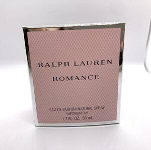 120　RALPH LAUREN ROMANCE　ラルフローレン　ロマンス　オードパルファン　50ml　箱あり　中古品