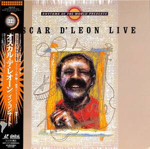 B00188699/LD/オスカル・デ・レオーン「Rhythms Of The World Presents: Oscar D Leon: Live 1988 イン・コンサート (1991年・VILP-12・