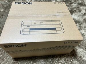 【新品・即決】★★インク欠品★★ EPSON エプソン EP-716A プリンター 複合機 カラリオ ホワイト (EP-714A、EP-715A等買換えに）