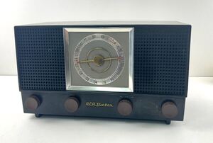 【HY63】ジャンク品 RCA Victor ビクター 6-XF-9 真空管ラジオ AM/FM オーディオ機器 音響機器 ヴィンテージ レトロ 