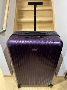 RIMOWA SALSA AIR リモワ サルサエアー パープル 紫色 スーツケース キャリーケース マルチホイール 4輪 105L