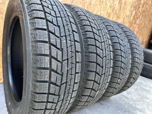 送料無料【超バリ山！イボ付】185/60R15 84Q YOKOHAMA iiceGUARD IG60 スタッドレス 19年製造 4本セット フィット等