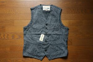 SUGAR CANE シュガーケーン SC12795 SIZE40 9oz ブラックコバート ワークベスト BLACK COVERT WORK VEST 東洋エンタープライズ