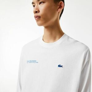 LACOSTE ラコステ　プリント長袖Tシャツ　3