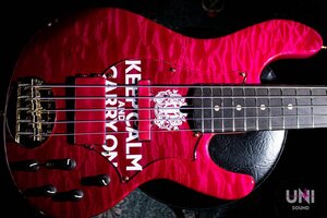 Lakland USA US55-69 tetsuya Signature Bass Pink Translucent (EB)