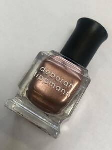 送料込！デボラリップマン/deborah lippmann◆ミニボトル ネイルポリッシュ◆FANCYクロム系ローズコッパー◆ネイルカラー/マニキュア