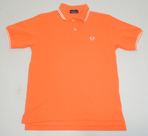 FRED PERRY（フレッドペリー）／日本製 ティップライン 半袖ポロシャツ-FPP702/sizeM- ／管NCAQ