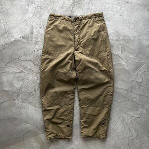 ミリタリー ワークパンツ パンツ ベージュ カジュアル キルティング vintage ヴィンテージ ビンテージ 軍物 military euro ユーロ