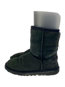 UGG australia◆シューズ/23cm/BLK/スウェード/ブーツ/ブラック/状態考慮/ソール減り有