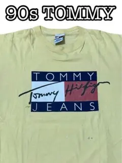 90s y2k OLD Tommy jeans アメリカ製　USA Euro