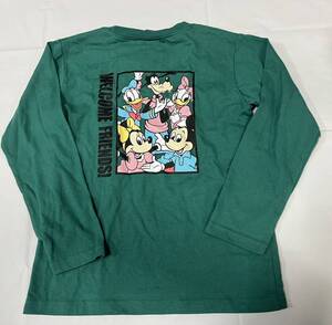 ◎★7101*激安sale!!新品 こども服 　長袖Tシャツsize130　1枚★ディズニー.ミッキー＆ミニー