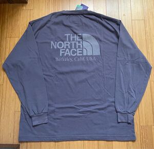 新品 ノースフェイス パープルレーベル スウェット ロンT XL ネイビー NT3310N 長袖Tシャツ