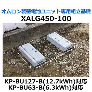 東洋ベース エコベース XALG450-100 オムロン製蓄電池ユニット専用組立基礎 KP-BU127-B 12.7kWh KP-BU63-B 6.3kWh対応