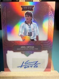 ●A201:Ariel Ortega アリエル・オルテガ 2022 FANSMALL ARGENTINA 直筆サインカード 49枚限定