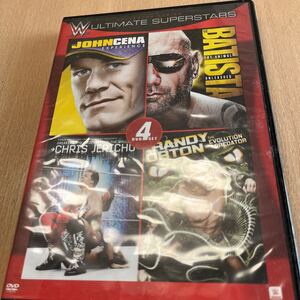 輸入DVD　WWE　ULTIMATE SUPERSTARS ドキュメンタリー4枚組